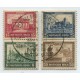 ALEMANIA 1930 Yv 427/30 SERIE COMPLETA ESTAMPILLAS CENTRO DEL BLOCK IPOSTA MAGNIFICA E INMEJORABLE CALIDAD !!! 440 Euros